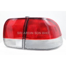 Honda Civic 96-98 Red Clear Tail Lamp